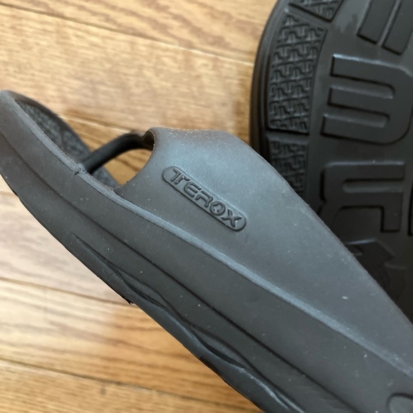 [XL/US9-10]TEROX TELIC Brown Arch Support Comfort Flip Flops Women - Picture 4 of 6